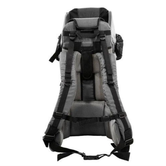 ClevrPlus Hiking Child Carrier Backpack Cross Country Gray - Picture 5 of 7